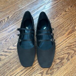 Zara Mary Jane Ballet Flats